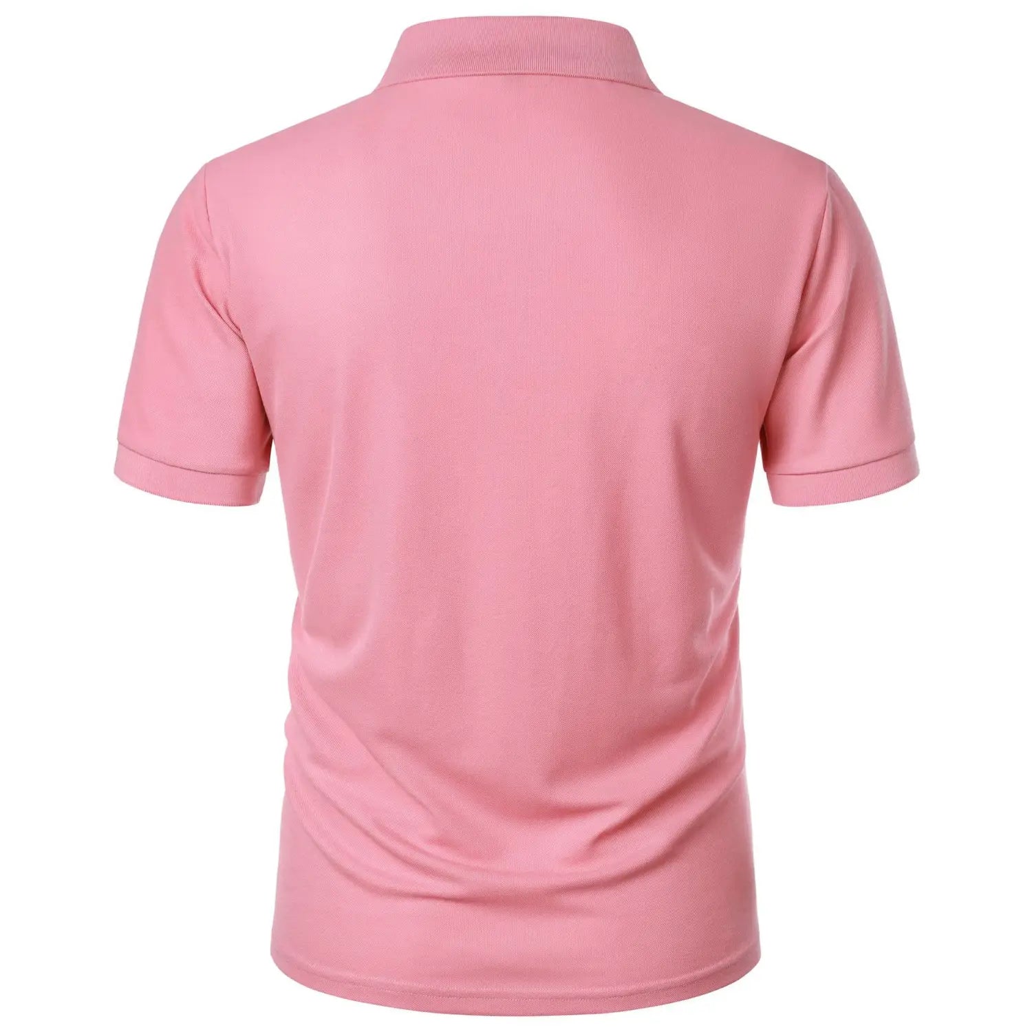 Men’s New Summer Solid Color Slim Short-sleeved Tops