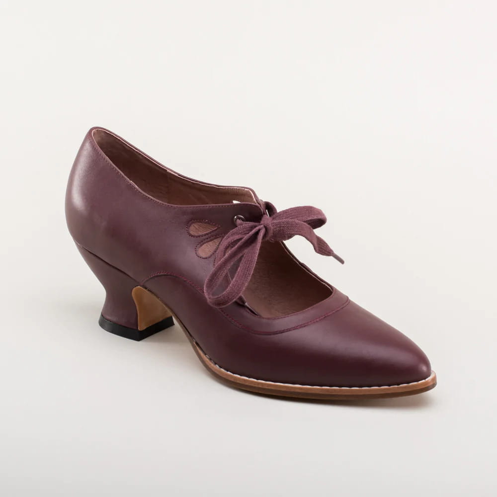 Hollow Out High Heel Lace-up Casual Shoes Plus Size Woman High-heeled Shoes