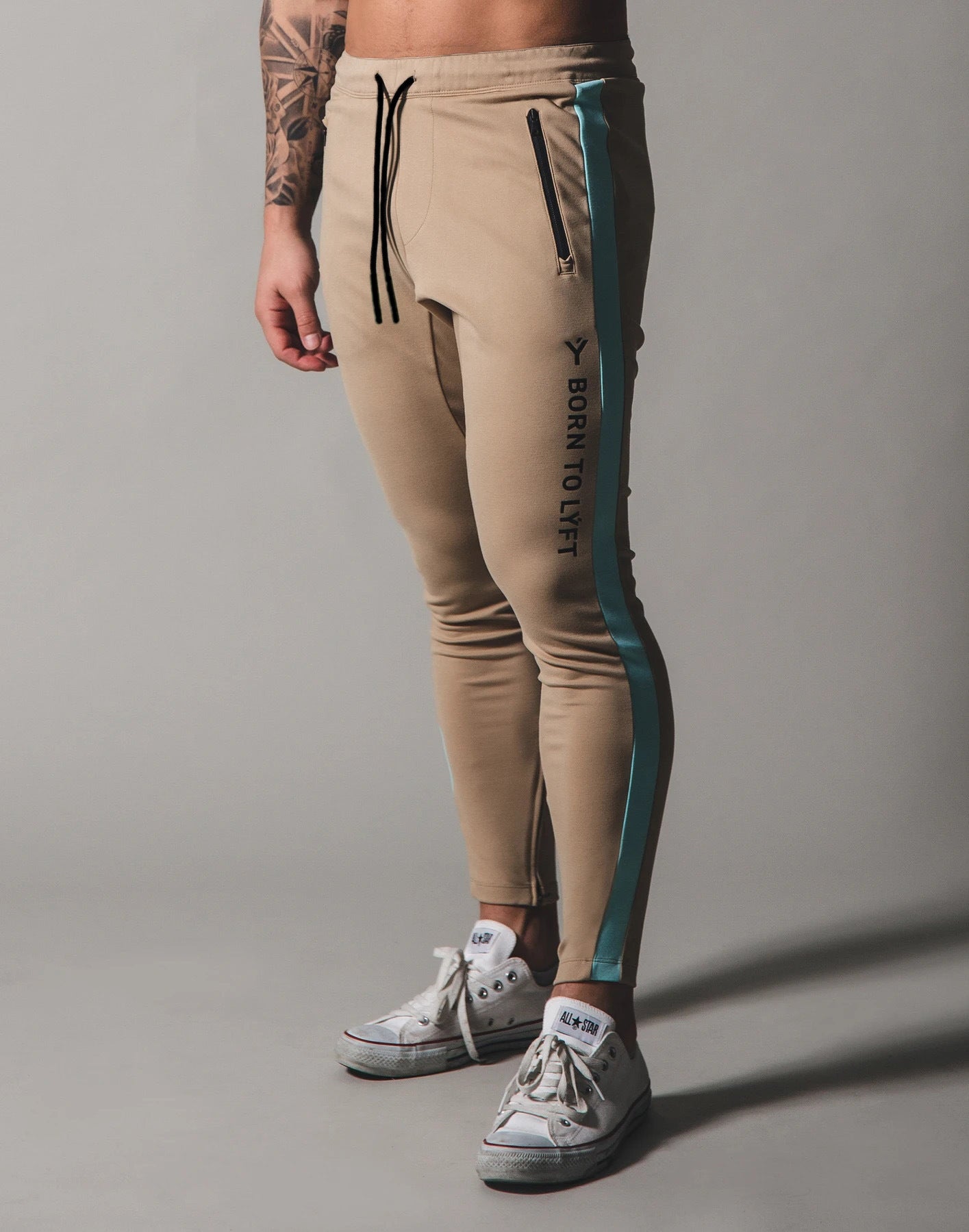 Men's Fashion Sports Casual Running Training Clothes Stretch Pants