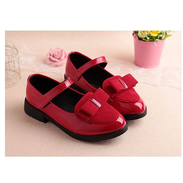 baby girls leather princess shoes