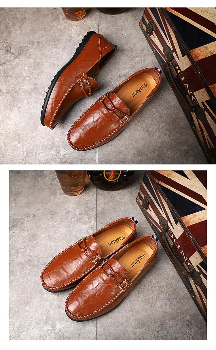 Men’s Springsummer Gommino Cowhide Shoes