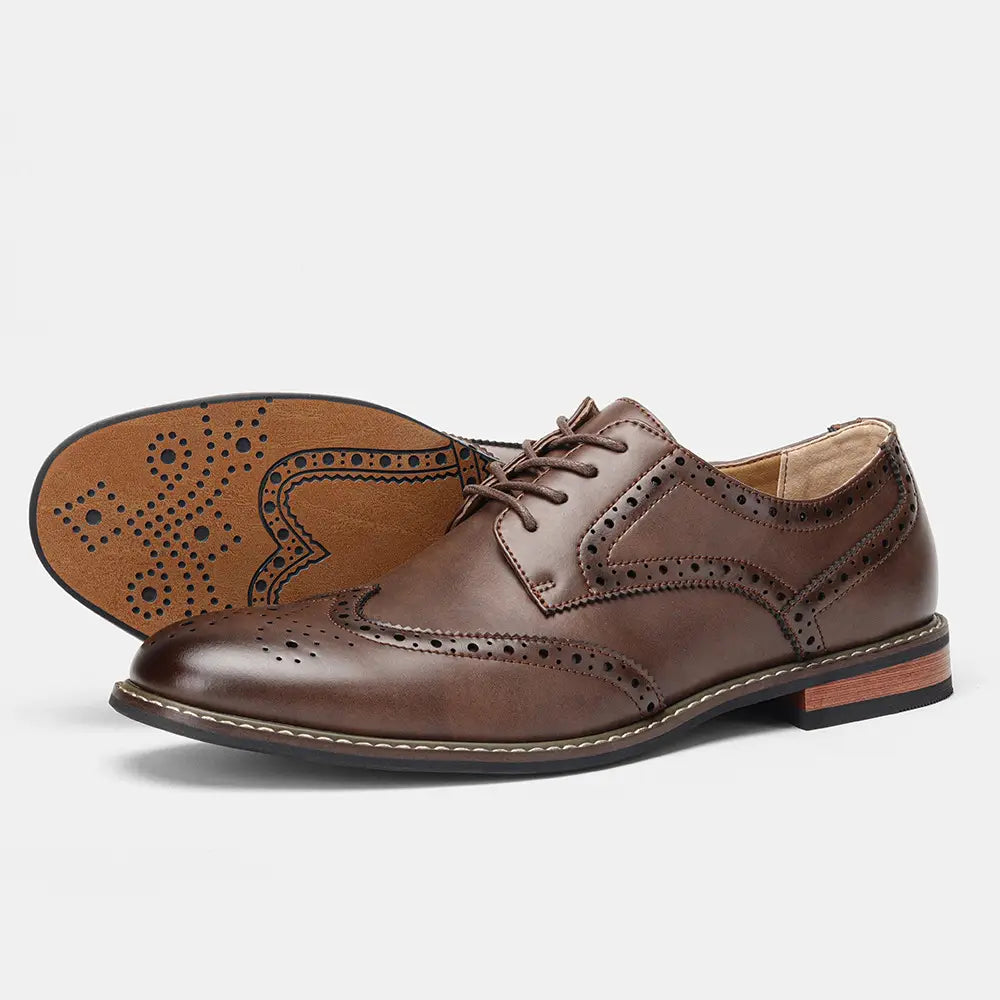 Classic Brogue Business Shoes Men