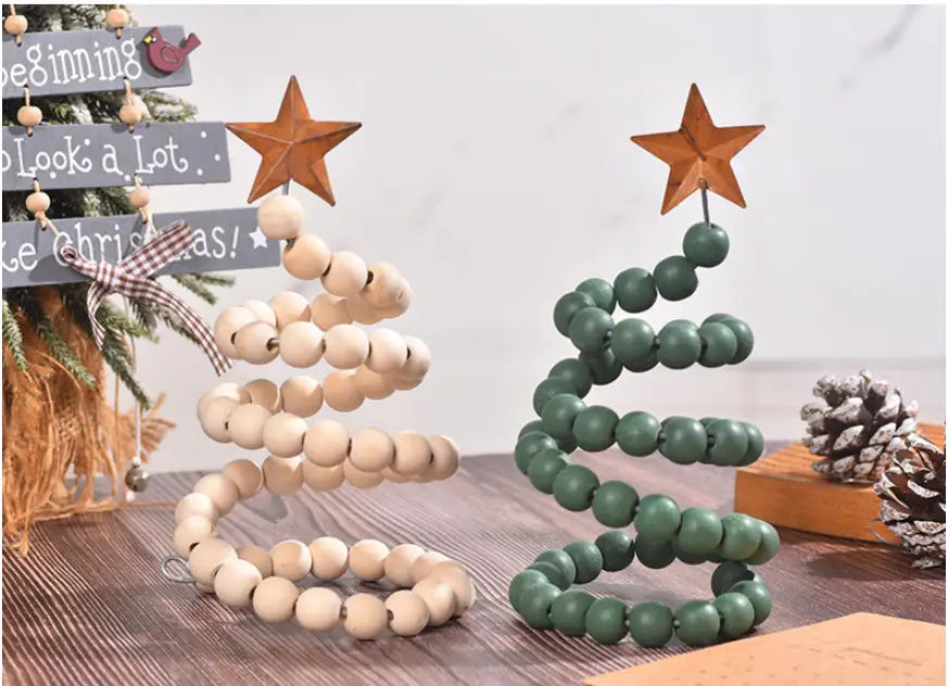 Creative Wooden Christmas Decoration Ornaments