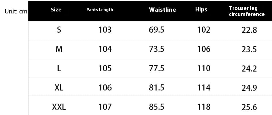 Fashion Personality Straight Loose Trousers Men