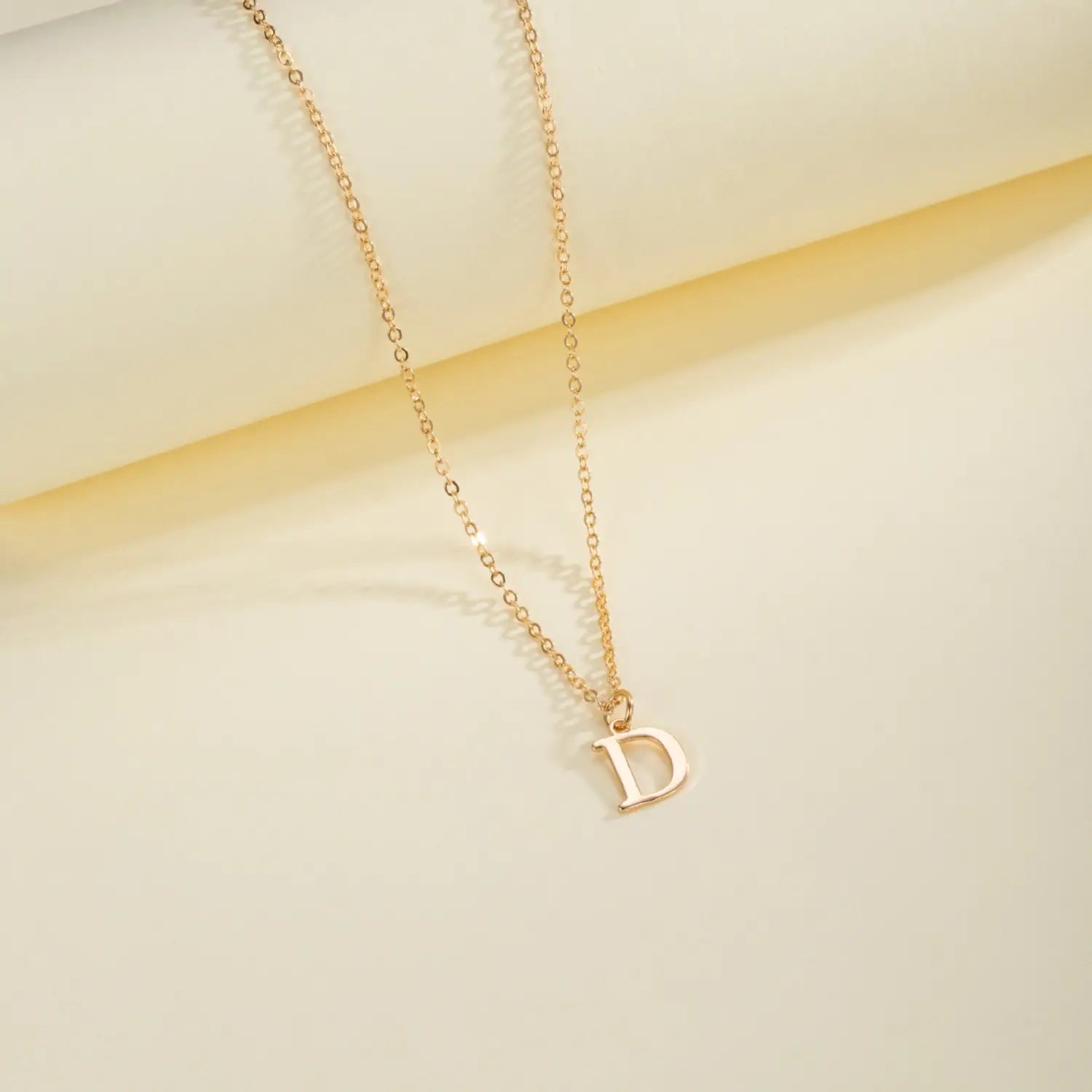 English Letter Necklace Female Personality