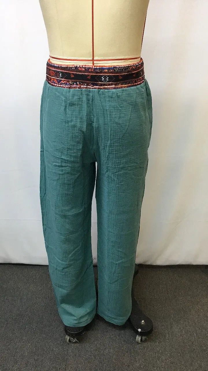 European Size Retro Loose Breathable Men’s Casual Pants