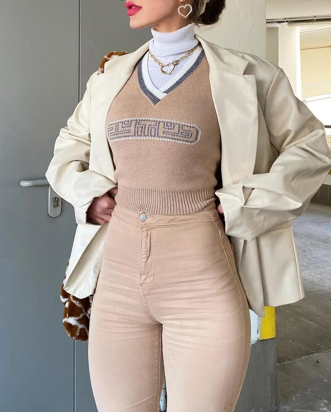 Autumn And Winter Korean Style High Waist Women’s Flared Pants