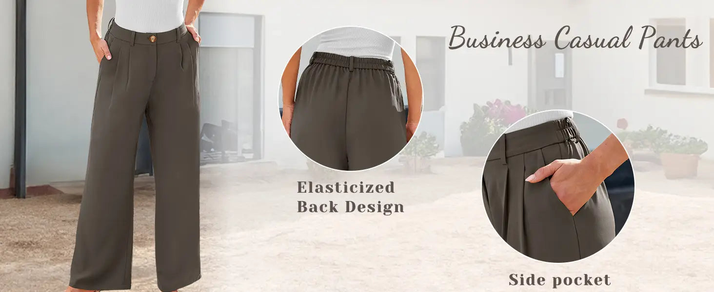 Women’s High Waist Formal Trousers