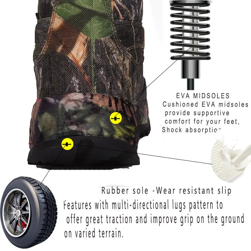Waterproof Hiking Shoes Plus Size