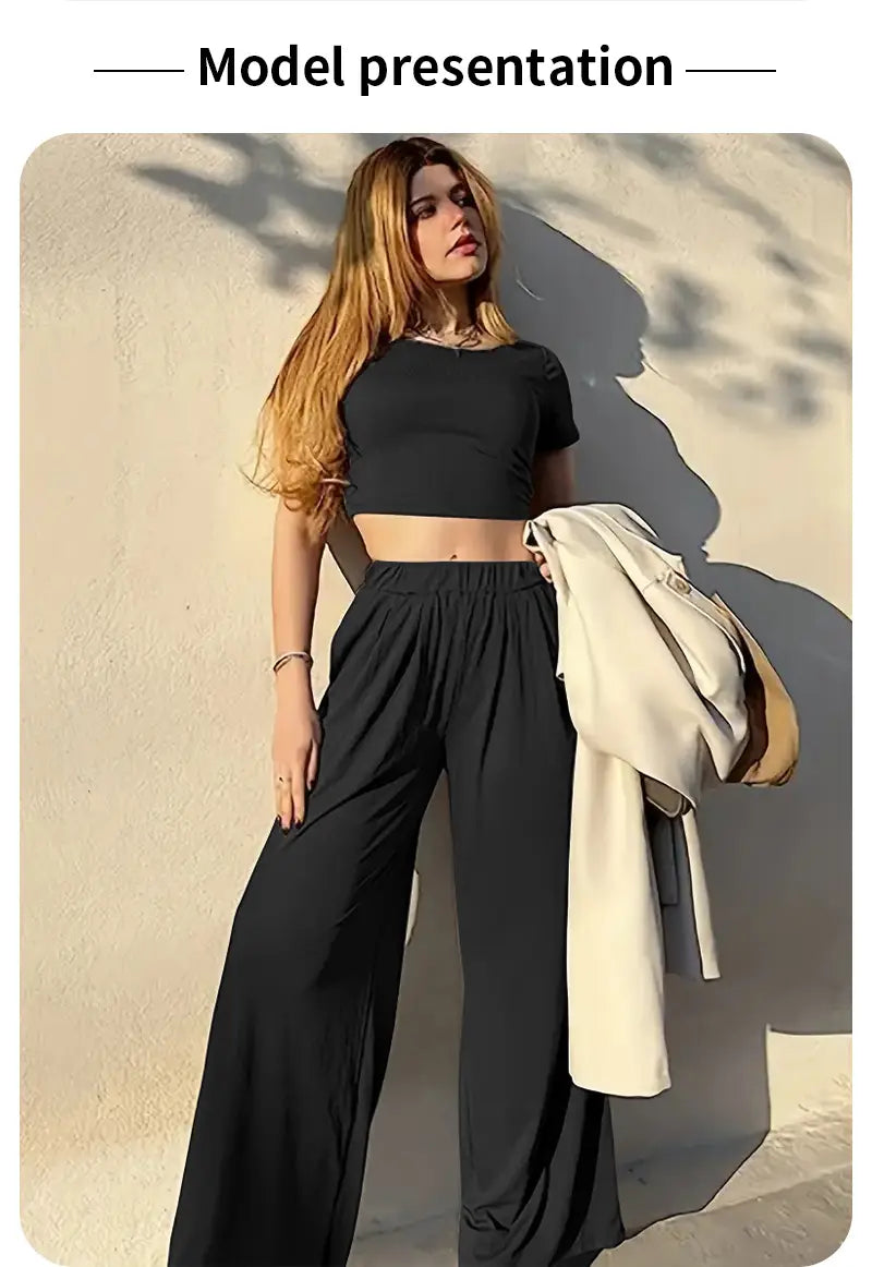Women’s Fashion Simple Solid Color Suit