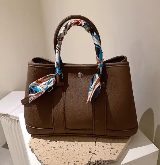 Scarf Bags New Fashion Women’s Bags Shoulder Crossbody Tote Bags Wild Garden Bags Handbags Shopping Bags