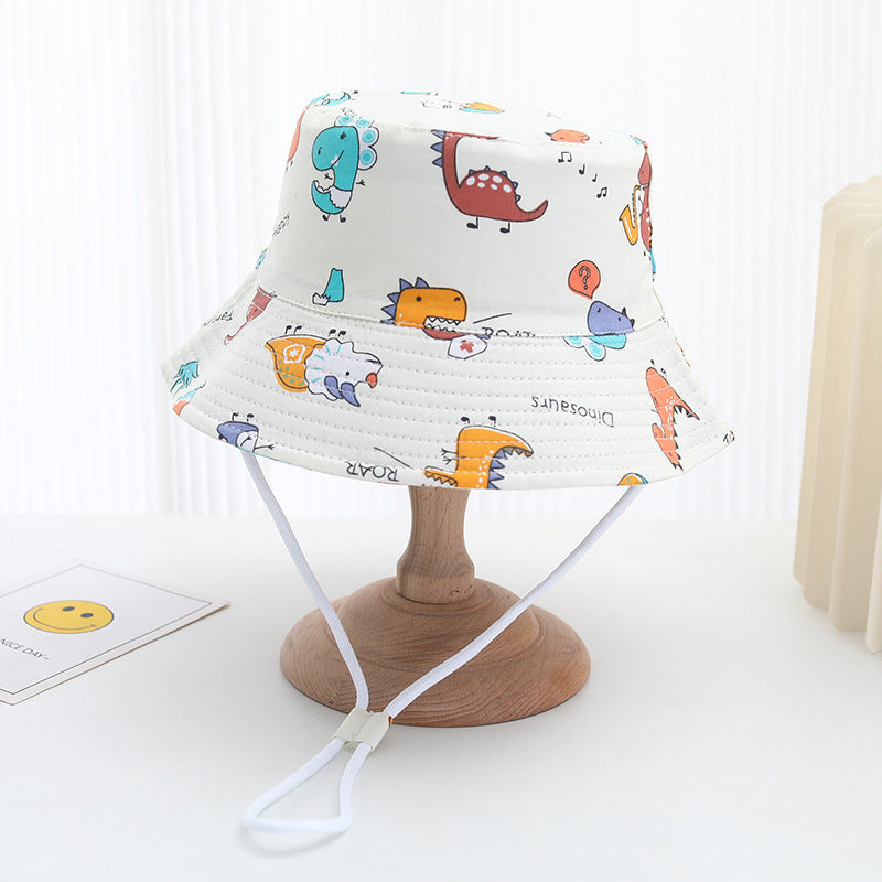 Bucket Hat Baby Spring And Autumn Thin Summer Child Sun-proof Sun Protection Sun Hat