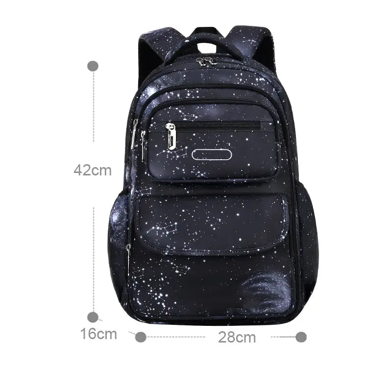 New Schoolbag For Primary School Students Male Side Refrigerator Open Large Capacity Children’s Bags Grade