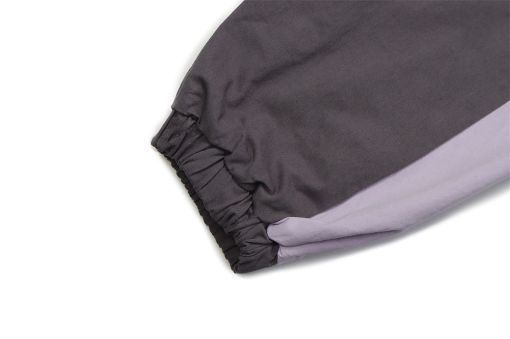 High Street Design Patch Five-pointed Star Stand Collar Zipper Coat For Men