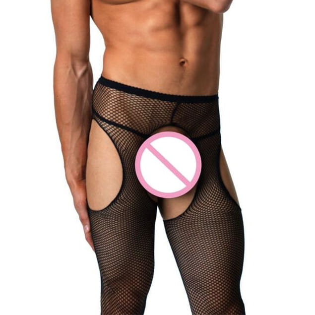 Men’s Underwear Body Stockings Man Fishnet