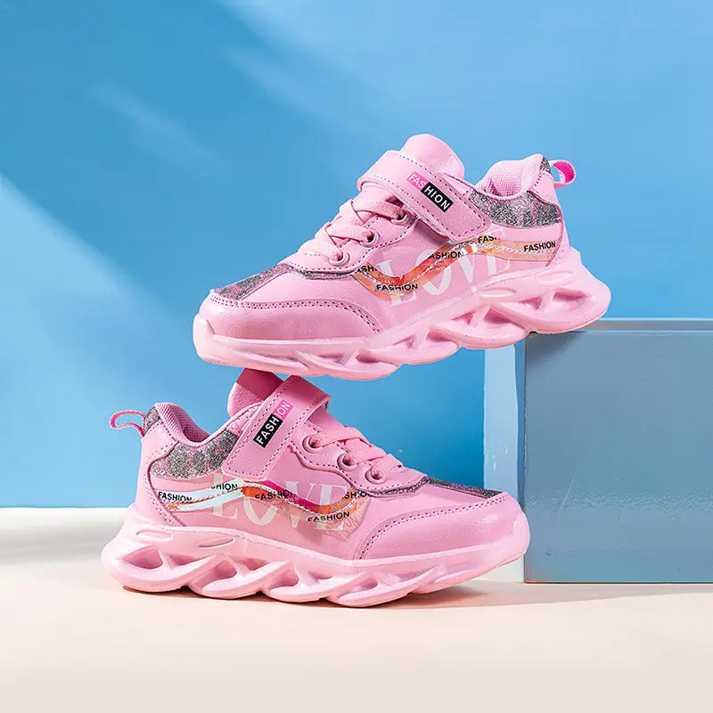 Korean Style Trendy Shoes Girls Girls Shoes Children’s Sports Shoes