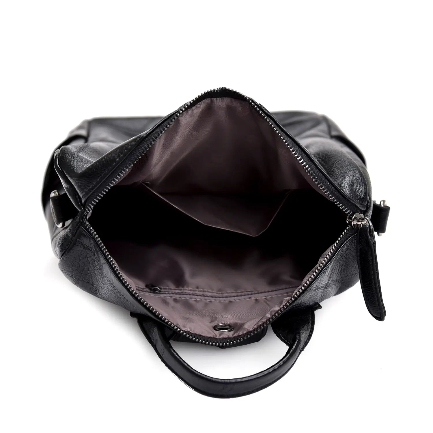 PU Stitching Leather Backpack