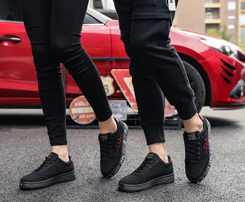 Flats Lace-up Casual Shoes Lover Sports Shoes Valentines Day