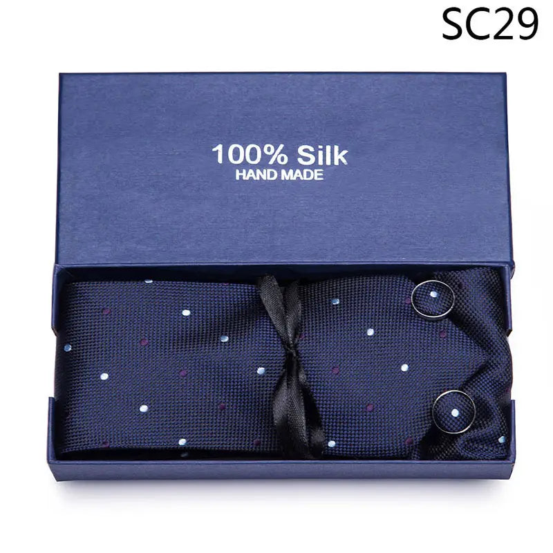 Men’s Tie Gift Box Set Group Business Formal