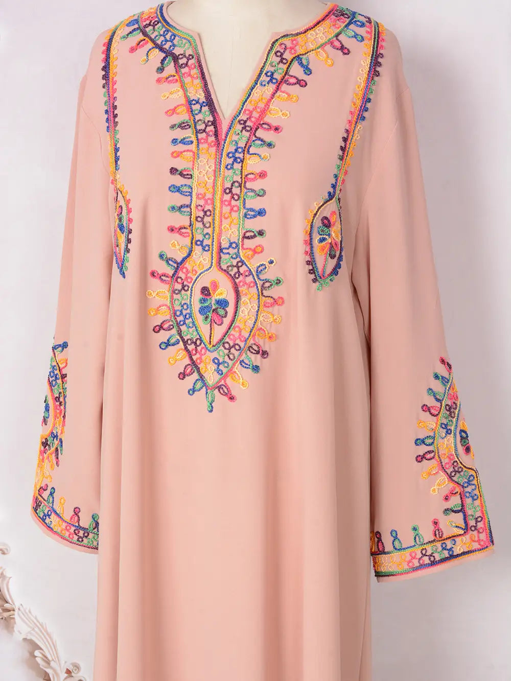 New Female Dress New Embroidery Dress