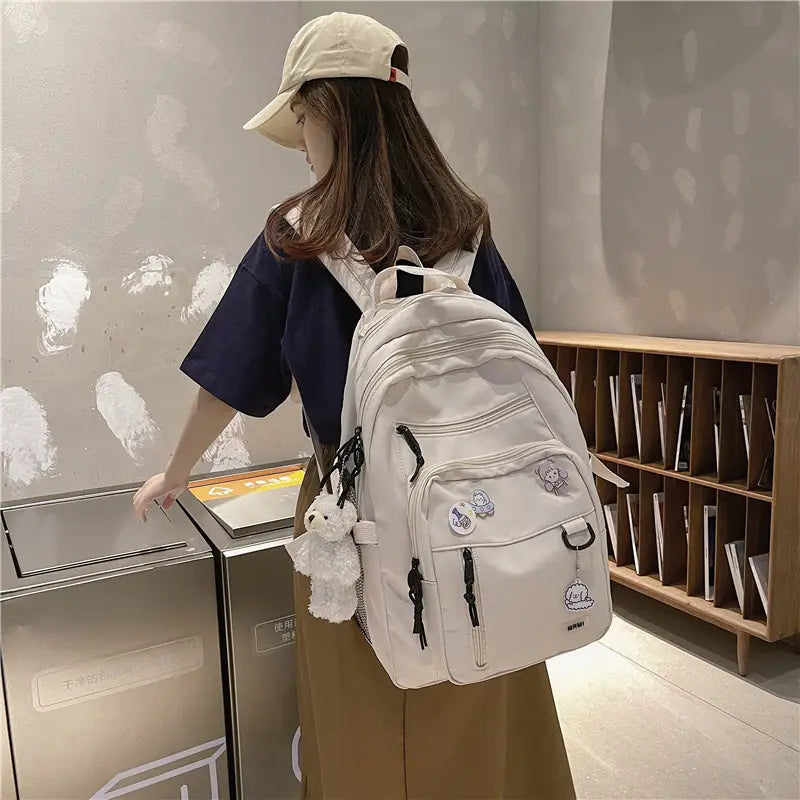 Girls Students Schoolbag