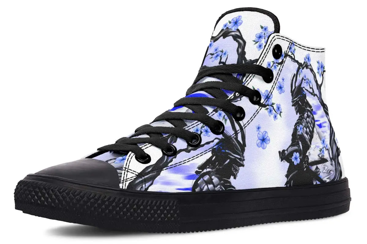 Printed Couple High-top Canvas Shoes
