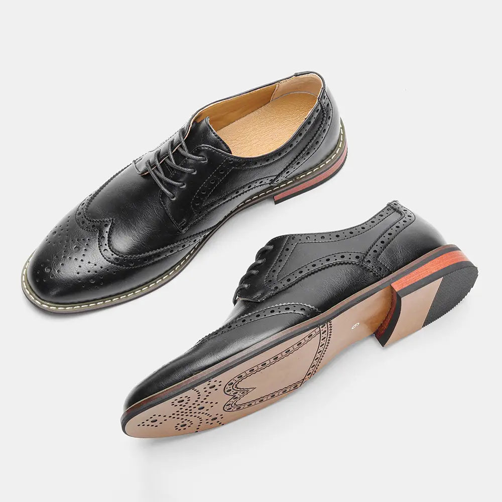 Classic Brogue Business Shoes Men