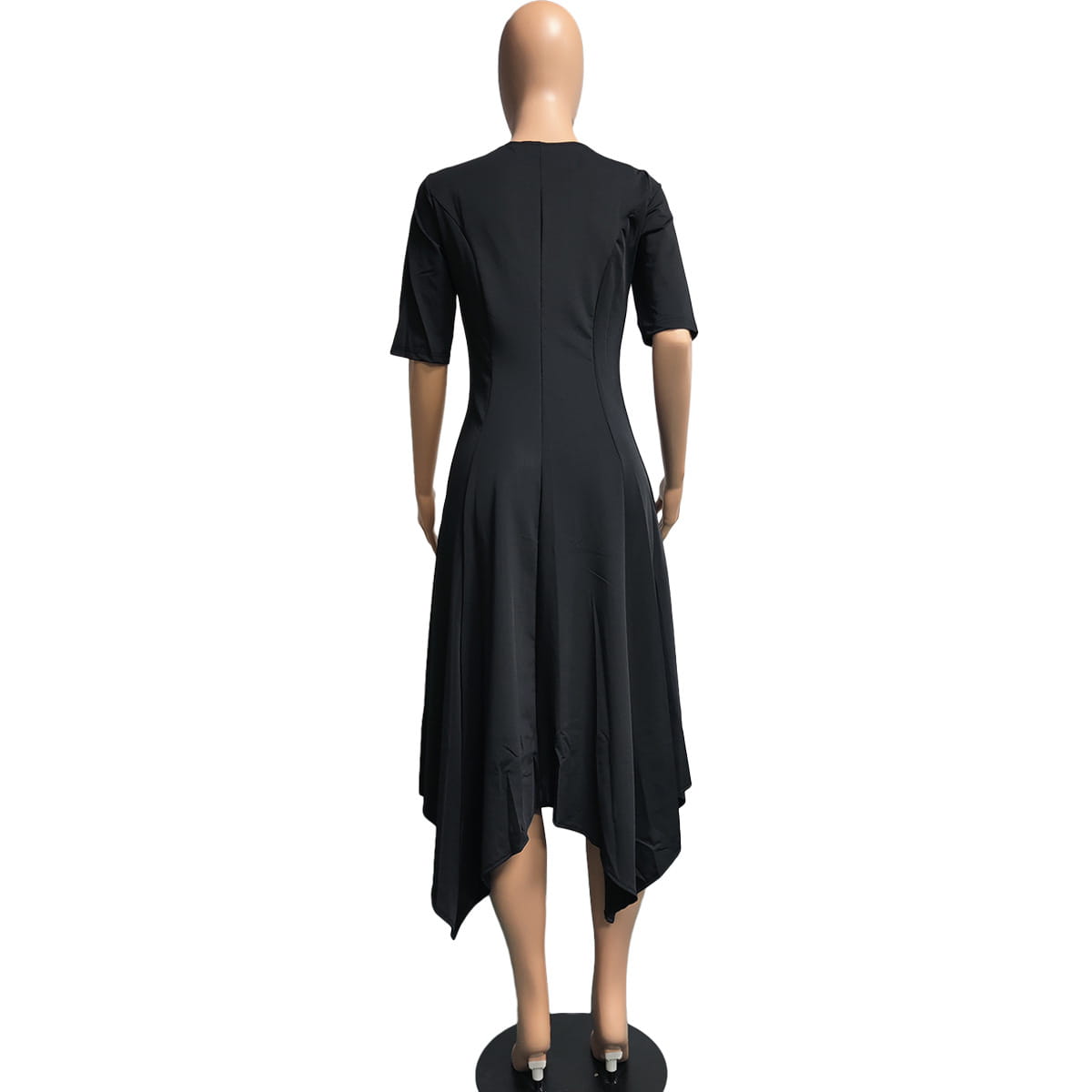 Plus Size Women’s Fashion Irregular Dress