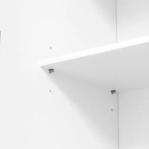 77 Inch Farmhouse Kitchen Storage Room - White - 5