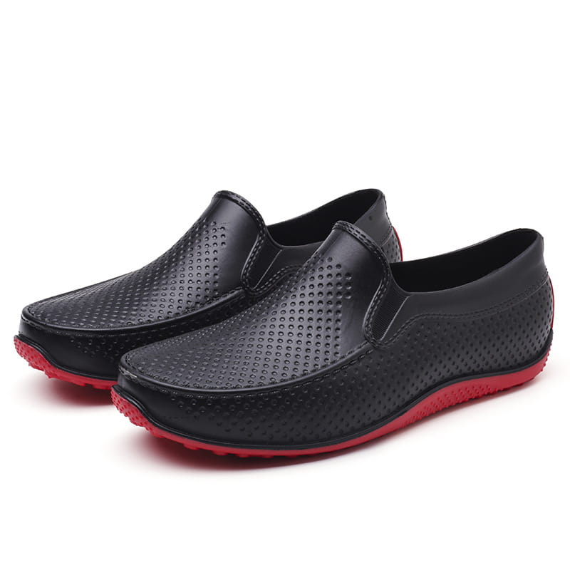 Men’s Simple Casual PVC Short Rain Boots