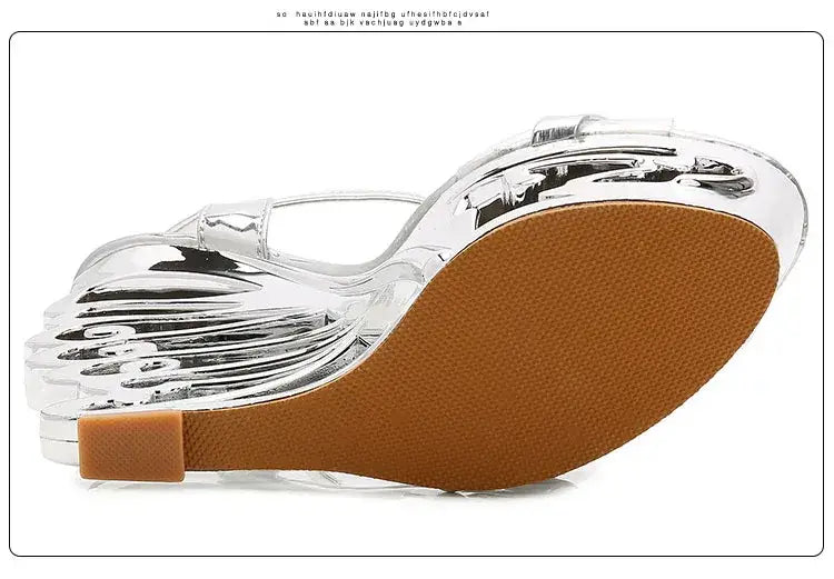 High Quality Buckle Strap Sexy Vintage 15cm High Heels Nightclub Shoes