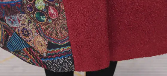 Interlock tweed jackets medium length for women