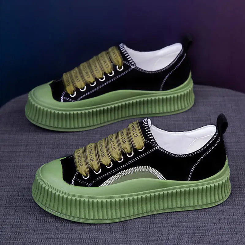 Versatile Retro Biscuit Shoes