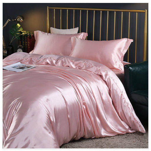 Real Silk Quilt Cover Double-sided Silky Silk Quilt Cover Bare Sleeping Quilt Sheet