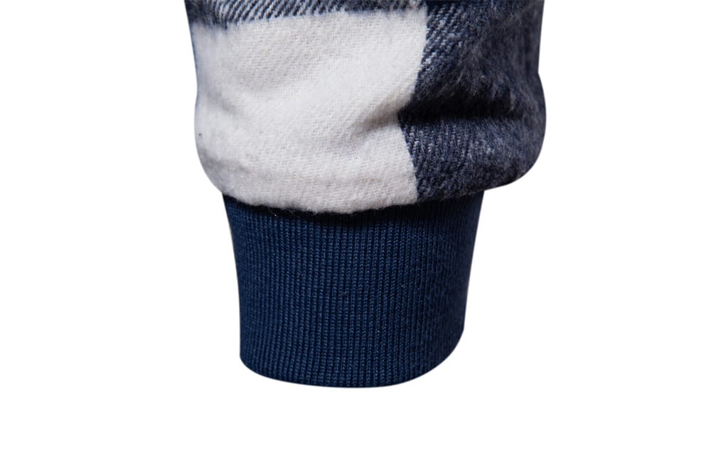 New Autumn And Winter Men’s Jacket Casual Plaid Coat