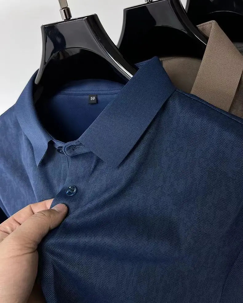 High-end Camouflage Ice Silk Short Sleeve T-shirt Men’s Shirt