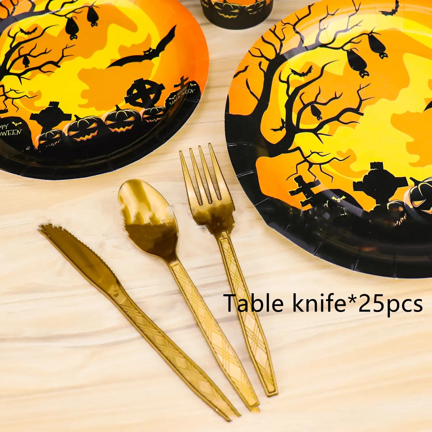 Amazon Halloween Party Tableware Paper Cups Plates Paper Towels