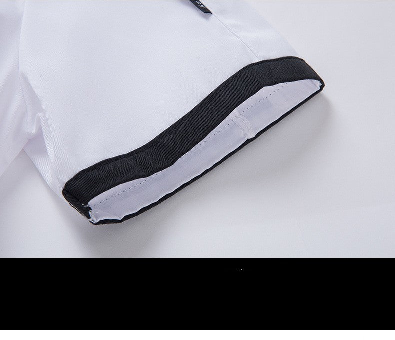 Short-sleeved Thin Breathable Clothes In The Back Kitchen