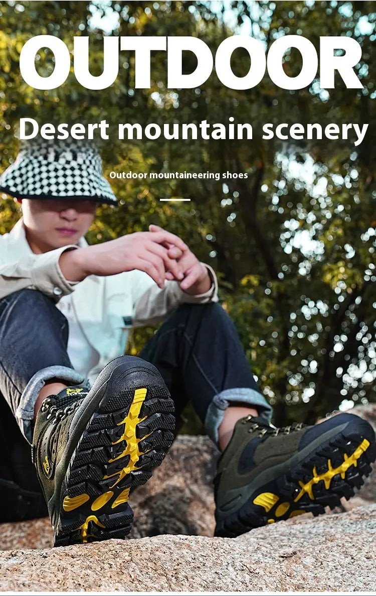 Classic Outdoor Cross-country Breathable Hiking Shoes