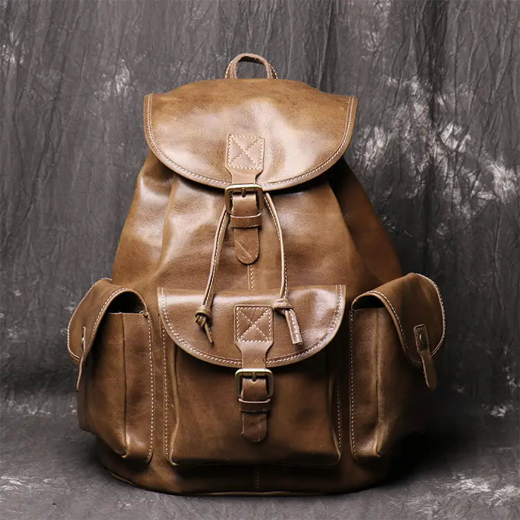 Backpack Women Crazy Horse Leather