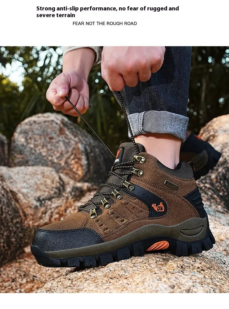 Classic Outdoor Cross-country Breathable Hiking Shoes