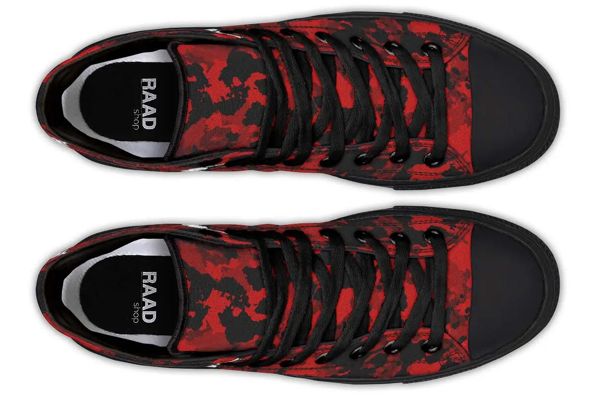 Printed Couple Canvas Shoes