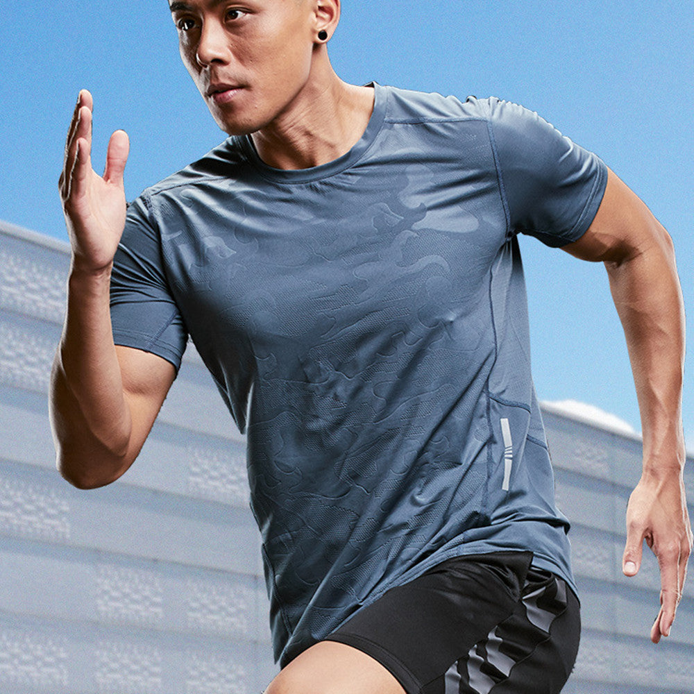 Men's Short Sleeve Loose Sports Quick Dry Clothes