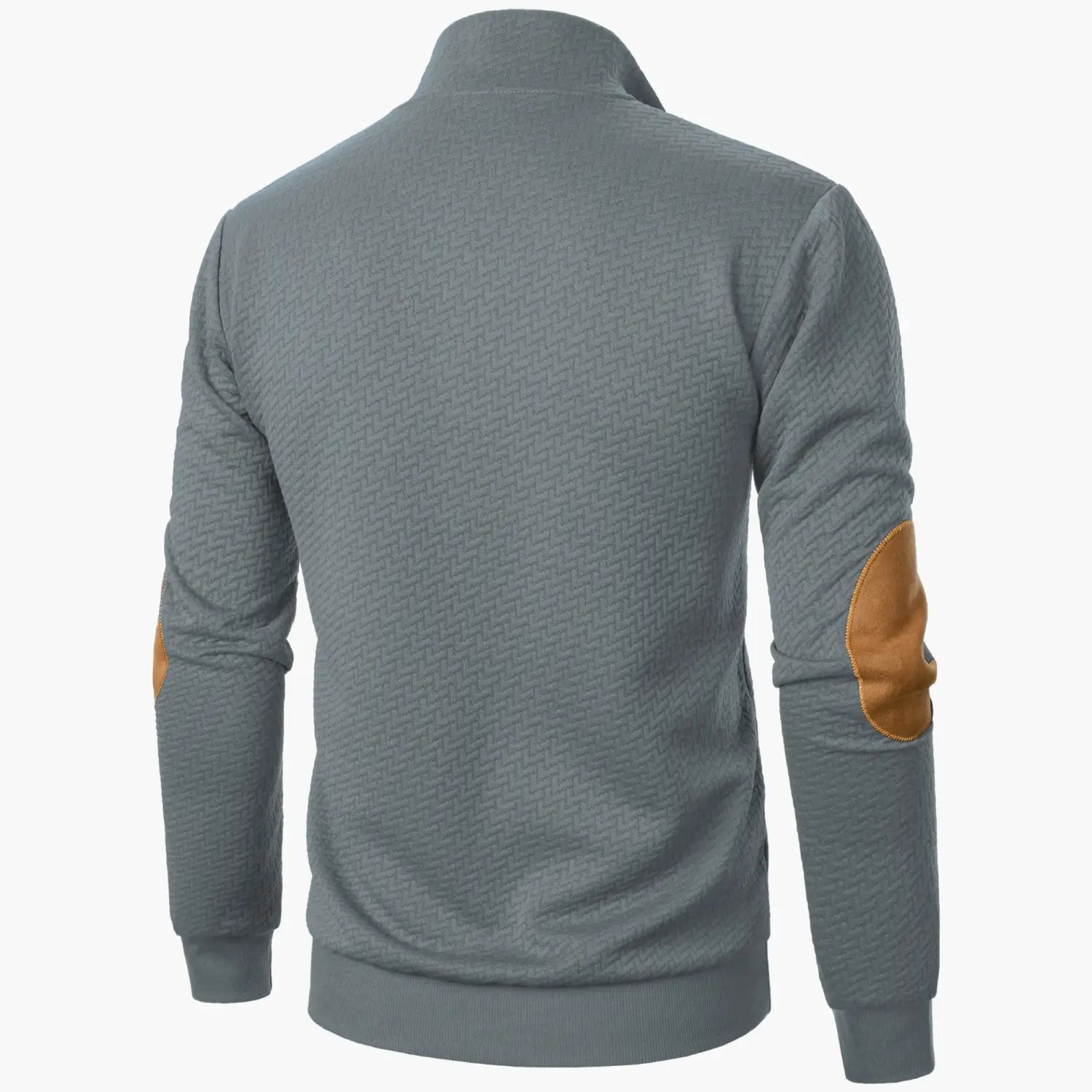 Men’s Stand Collar Sweater Coat