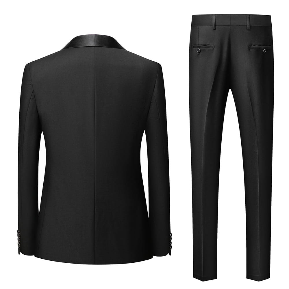 Business Casual Suits Men’s Wedding Groom Dresses Pavilion Slim Fit
