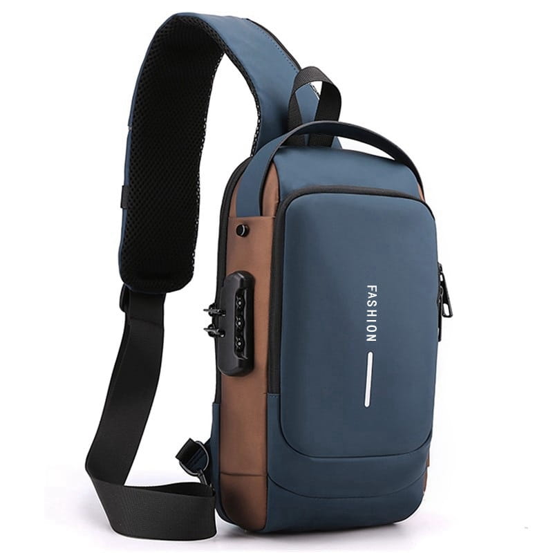 Motorcycle Chest Bag Password Anti-theft Men’s Fashion
