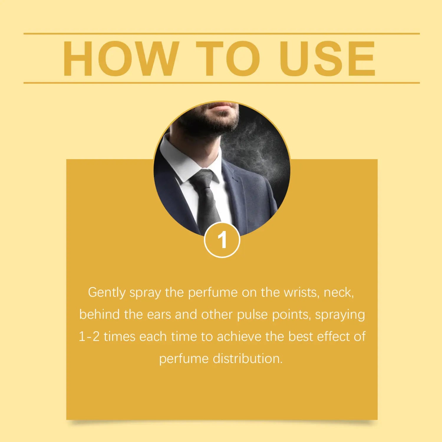 Eau De Toilette Suit Men’s Perfume Lasting Fragrance