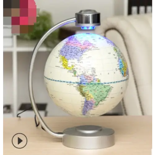 8 inch globe magnetic suspension office decoration company gift novelty creative birthday gift Beyond Trends Hub