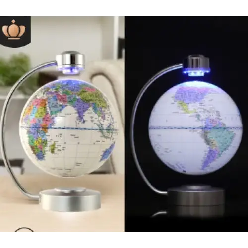 8 inch globe magnetic suspension office decoration company gift novelty creative birthday gift Beyond Trends Hub