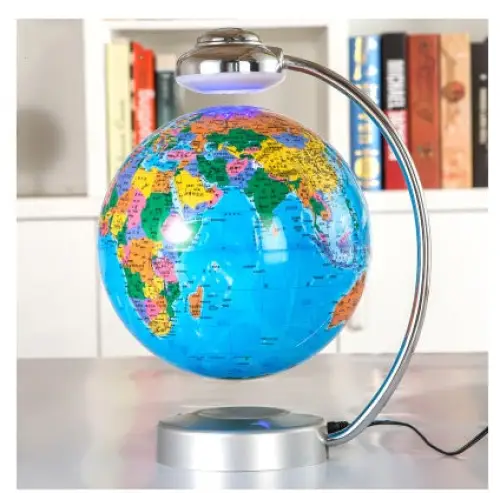 8 inch globe magnetic suspension office decoration company gift novelty creative birthday gift Beyond Trends Hub
